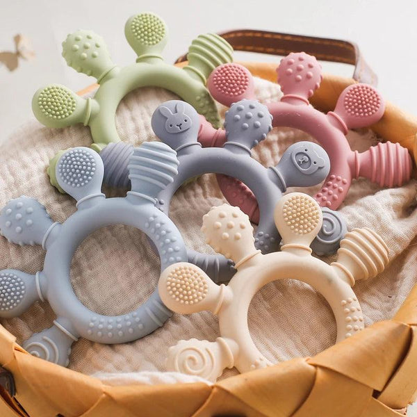 Safe Silicone Baby Teether